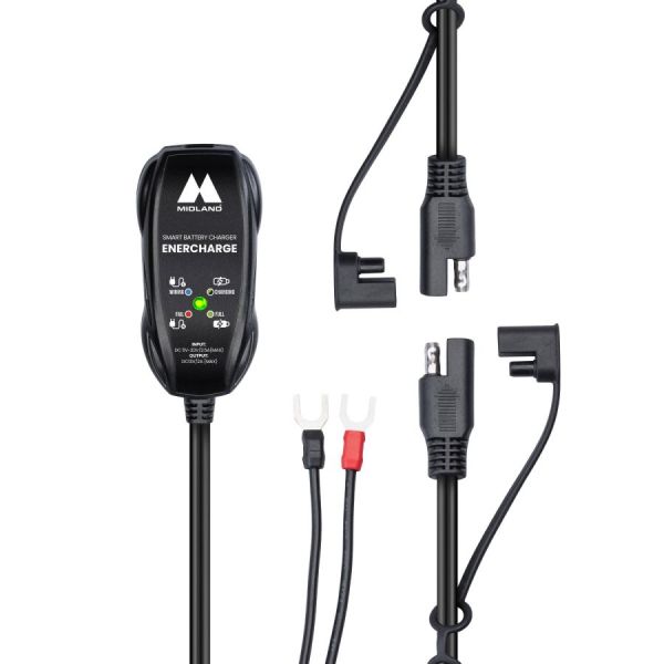 Chargeur de batterie Midland Enercharge - Chargeur de Batterie Moto