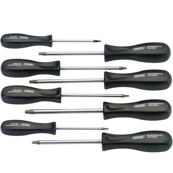 Outils Draper Jeu de 8 tournevis Torx