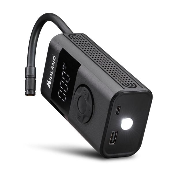 Midland Enerpump - Compresseur d'Air et Batterie Externe