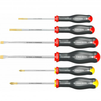 Outils Facom Jeu de 6 tournevis Protwist Outils Facom Jeu de 6 tournevis Protwist