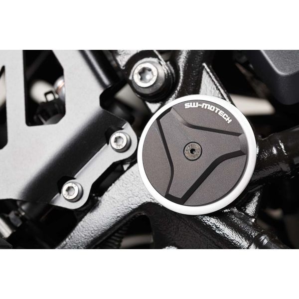 Pare-carter & tampons SW-MOTECH Frame Cap Set BMW R 1200/1250 GS (12-24)
