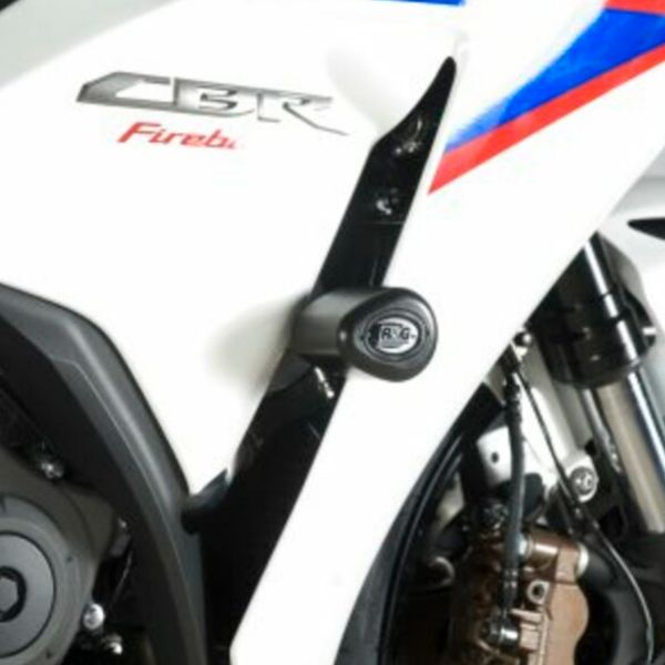 Pare-carter & tampons R&G Racing Tampons De Protection Aero Blanc Honda CBR1000RR (12-16)