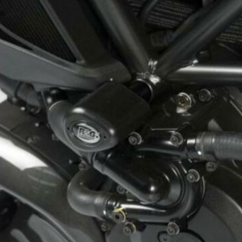 Pare-carter & tampons R&G Racing Tampons De Protection Aero Ducati Diavel (11-18)