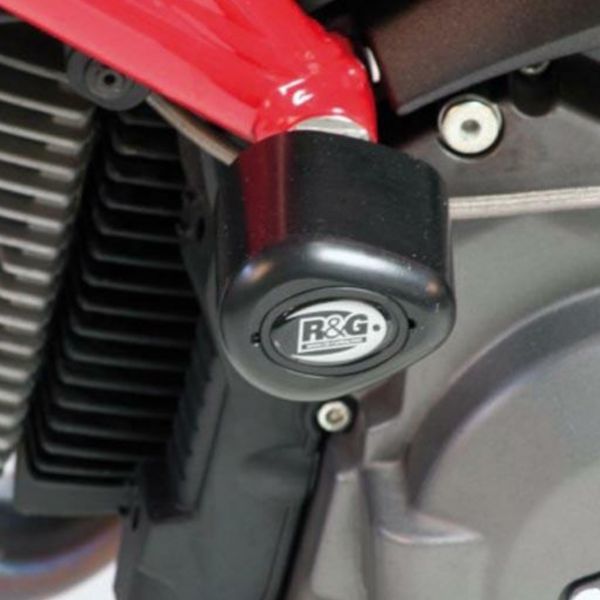 Pare-carter & tampons R&G Racing Tampons De Protection Aero Ducati Monster 696/796/1100 (08-15)