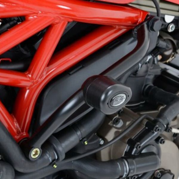 Pare-carter & tampons R&G Racing Tampons De Protection Aero Ducati Monster 821/1200 (14-21)