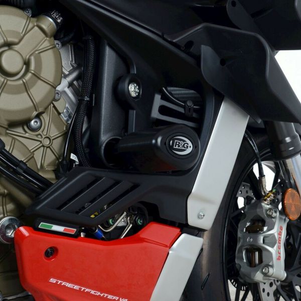 Pare-carter & tampons R&G Racing Tampons De Protection Aero Ducati Streetfighter V4 (20-21)