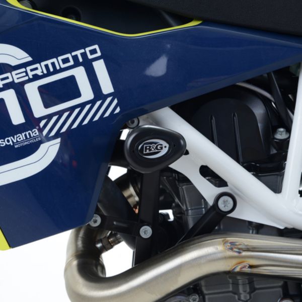 Pare-carter & tampons R&G Racing Tampons De Protection Aero Husqvarna 701 Supermoto/KTM 690 SMCR (16-21)