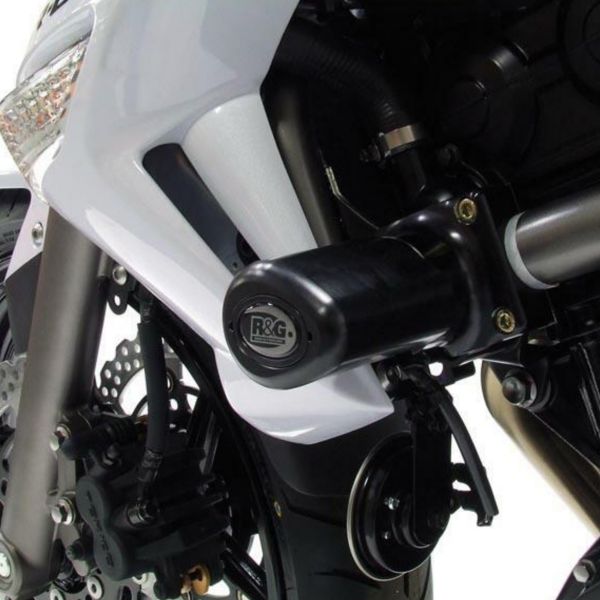 Pare-carter & tampons R&G Racing Tampons De Protection Aero Kawasaki ER-6N (09-11)