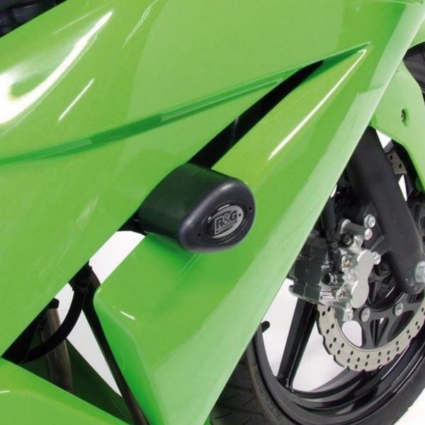 Pare-carter & tampons R&G Racing Tampons De Protection Aero Kawasaki Ninja 250R (08-12)