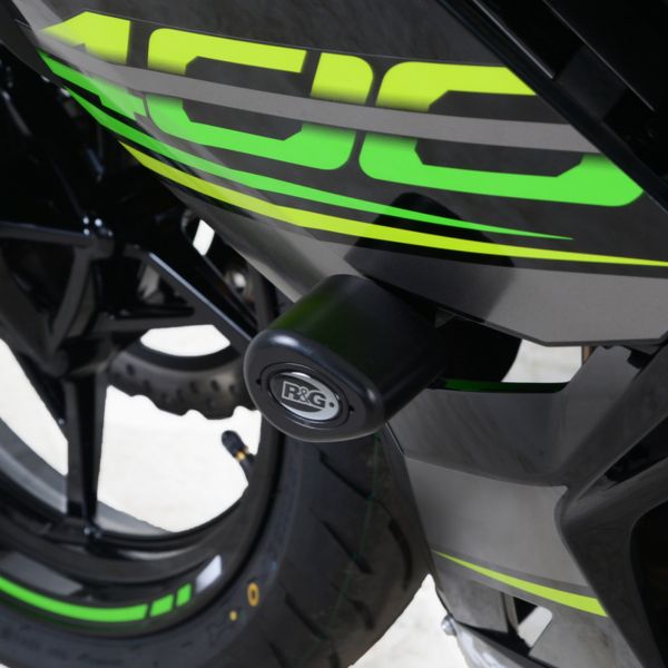 Pare-carter & tampons R&G Racing Tampons De Protection Aero Kawasaki Ninja 400 (18-21)