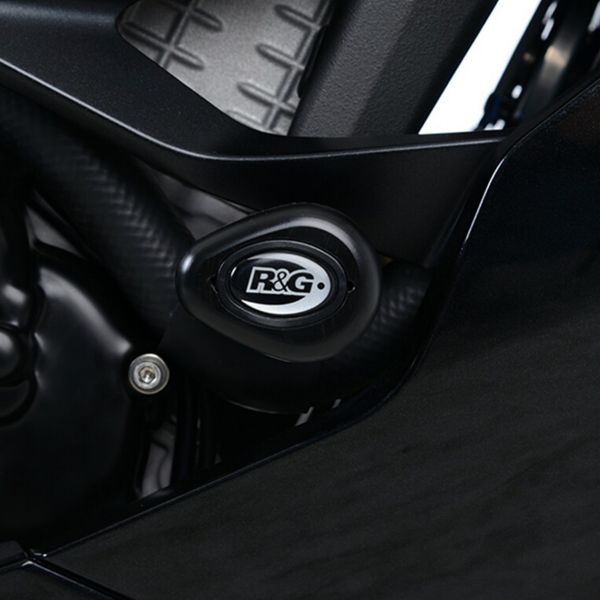 Pare-carter & tampons R&G Racing Tampons De Protection Aero Kawasaki Ninja ZX-6R (19-21)