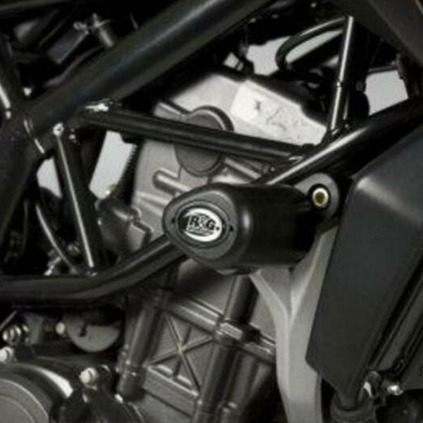 Pare-carter & tampons R&G Racing Tampons De Protection Aero KTM 125/200/390 Duke (11-20)