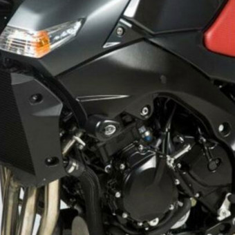 Pare-carter & tampons R&G Racing Tampons De Protection Aero Suzuki GSR600 (06-12)