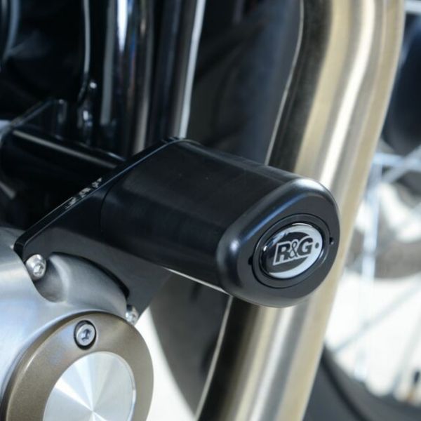 Pare-carter & tampons R&G Racing Tampons De Protection Aero Triumph Bonneville Bobber (17-18)