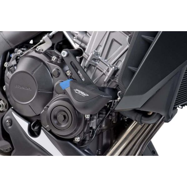 Pare-carter & tampons Puig Protection moteur pro Honda CB650F (14-16)