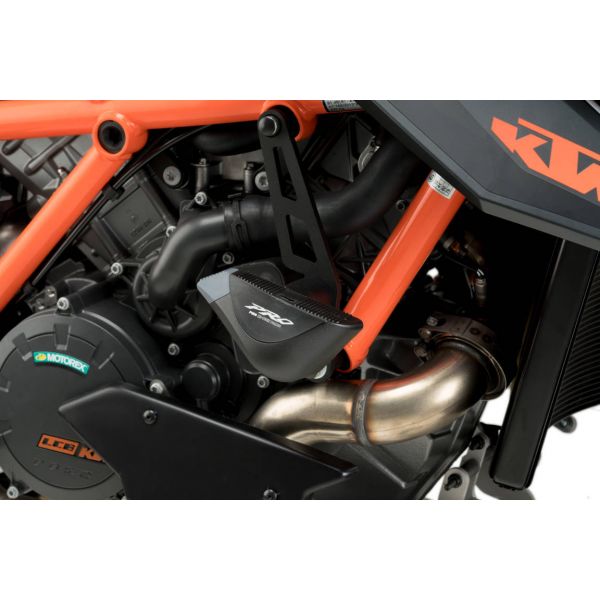 Pare-carter & tampons Puig Protection moteur pro KTM Superduke 1290 R (20-21)