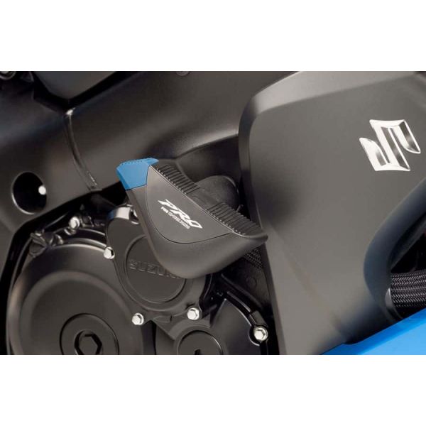 Pare-carter & tampons Puig Protection moteur pro Suzuki GSX-S1000F (15-21)