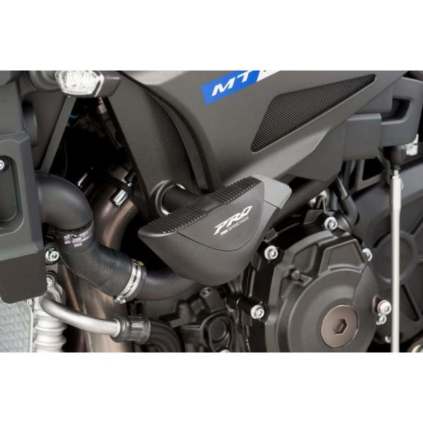 Pare-carter & tampons Puig Protection moteur pro Yamaha MT-10 (16-21)