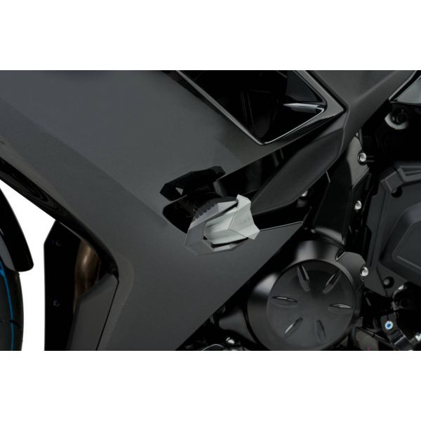 Pare-carter & tampons Puig Protection moteur R19 Kawasaki Ninja 650 (17-21)