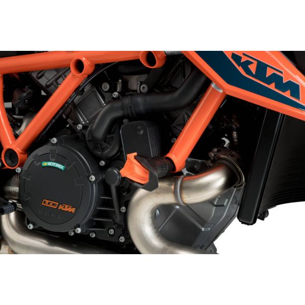 Pare-carter & tampons Puig Protection moteur R19 KTM Superduke 1290 R (20-21)