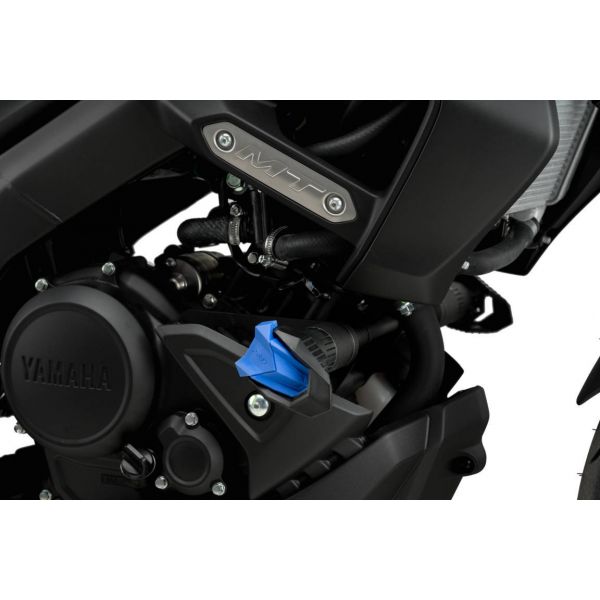 Pare-carter & tampons Puig Protection moteur R19 Yamaha MT-125 (20-21)