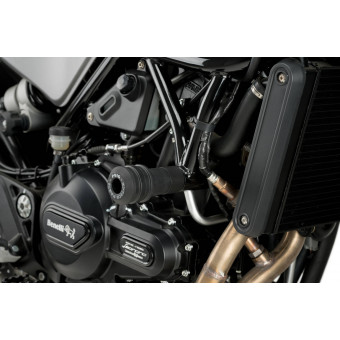 Pare-carter & tampons Puig Protection moteur Vintage 2.0 Benelli Leoncino 500 (16-21) Pare-carter & tampons Puig Protection moteur Vintage 2.0 Benelli Leoncino 500 (16-21)
