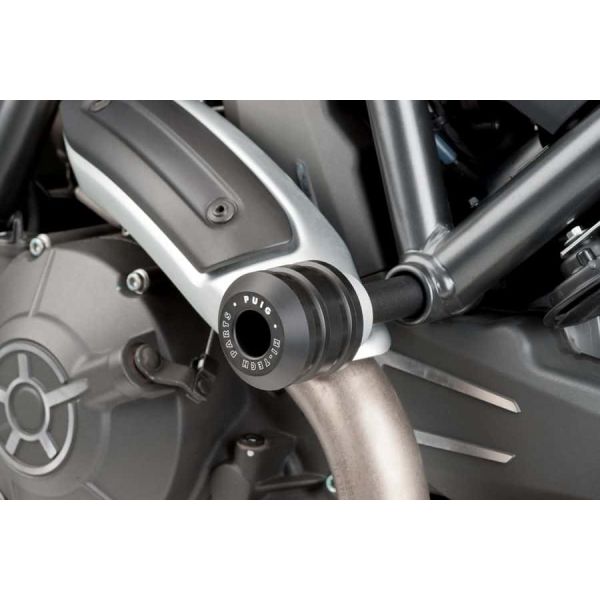 Pare-carter & tampons Puig Protection moteur Vintage Ducati Scrambler 800/1100 (15-21)