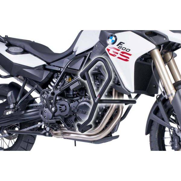 Pare-carter & tampons Puig Protections tubulaires BMW F800GS (13-17)