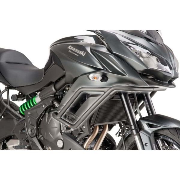 Pare-carter & tampons Puig Protections tubulaires Kawasaki Versys 650 (15-21)