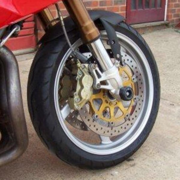 Protection axe de roue R&G Racing Protection fourche Benelli TNT1130 (04-14)