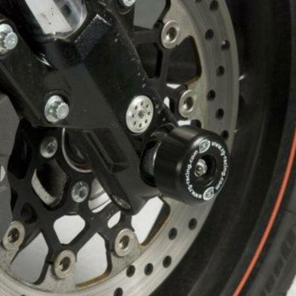 Protection axe de roue R&G Racing Protection fourche Harley Davidson XR1200 (09-12)