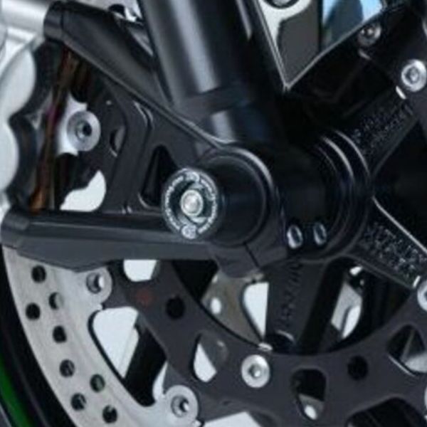 Protection axe de roue R&G Racing Protection fourche Kawasaki H2/H2R/H2SX (15-20)