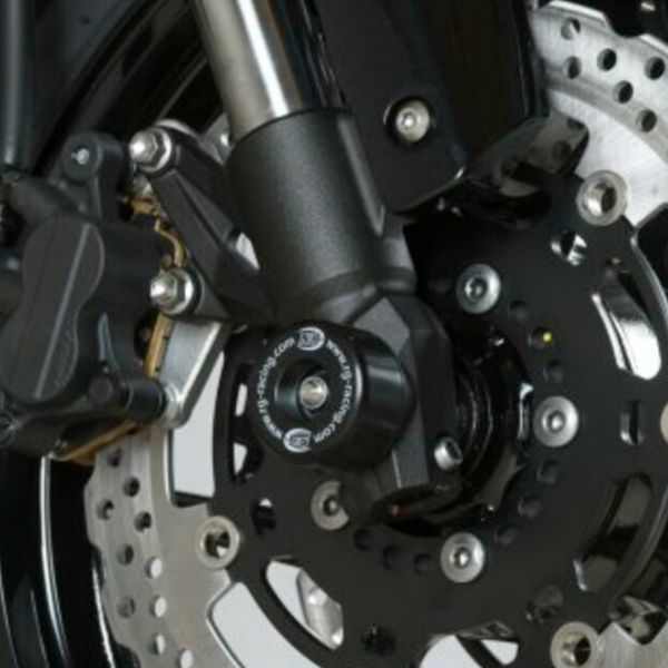 Protection axe de roue R&G Racing Protection fourche Kawasaki Z800 (13-16)