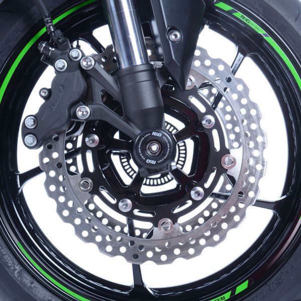 Protection axe de roue R&G Racing Protection fourche Kawasaki Z900/Z900RS (17-20)