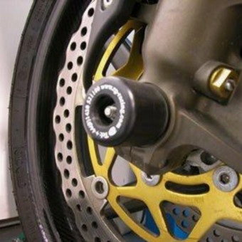 Protection axe de roue R&G Racing Protection fourche Kawasaki ZX-10R (04-05)