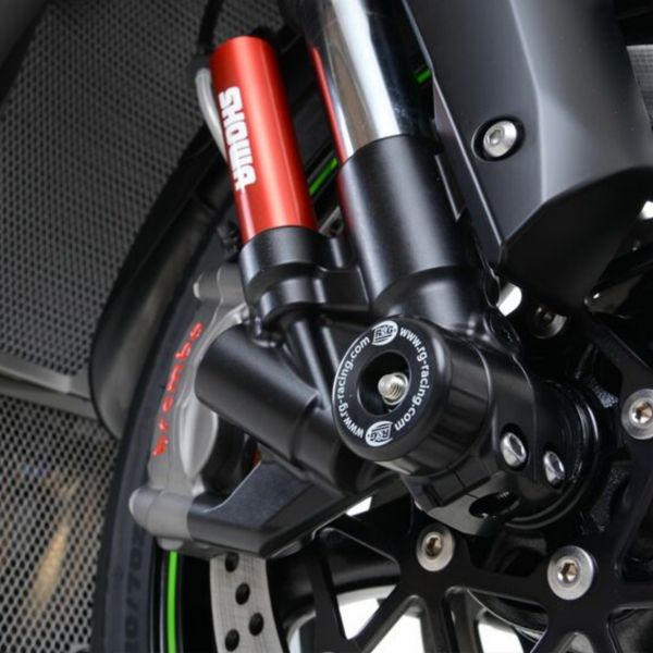 Protection axe de roue R&G Racing Protection fourche Kawasaki ZX-10R (16-20)
