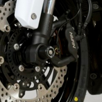 Protection axe de roue R&G Racing Protection fourche Kawasaki ZX-6R/ZX636-R (13-16)