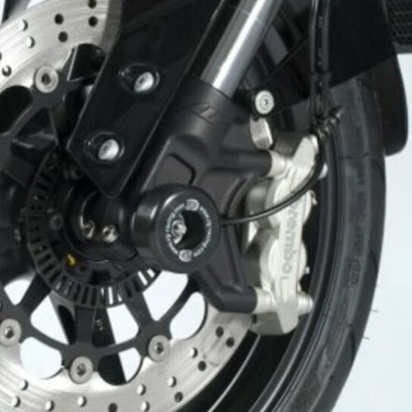 Protection axe de roue R&G Racing Protection fourche KTM 690 Duke/Husqvarna 701 Vitpilen/Svartpilen (12-20