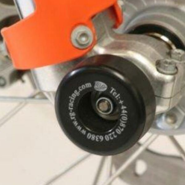 Protection axe de roue R&G Racing Protection fourche KTM 690 SMC-R (08-17)