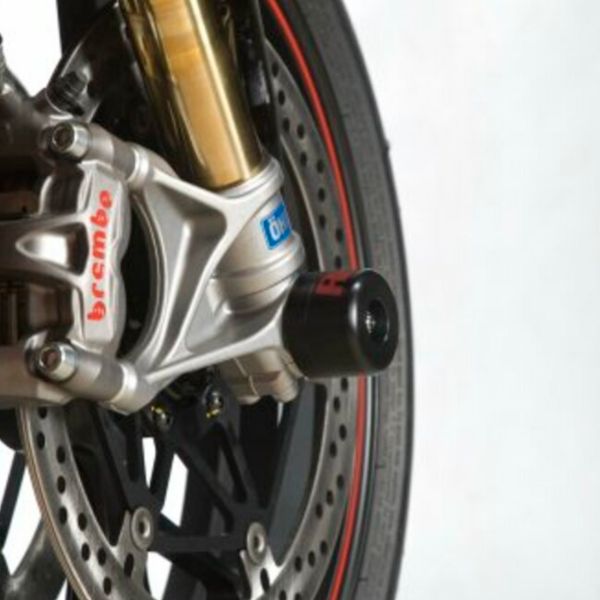 Protection axe de roue R&G Racing Protection fourche Race Ducati 899/1199/1299/Panigale V4/Streetfighter V