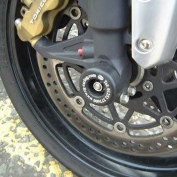 Protection axe de roue R&G Racing Protection fourche Suzuki GSX-R600/750/1000/SV1000 (02-07)