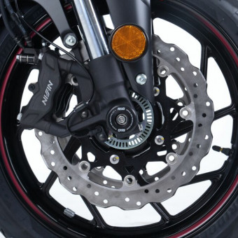 Protection axe de roue R&G Racing Protection fourche Triumph Street Triple 765 (17-21) Protection axe de roue R&G Racing Protection fourche Triumph Street Triple 765 (17-21)