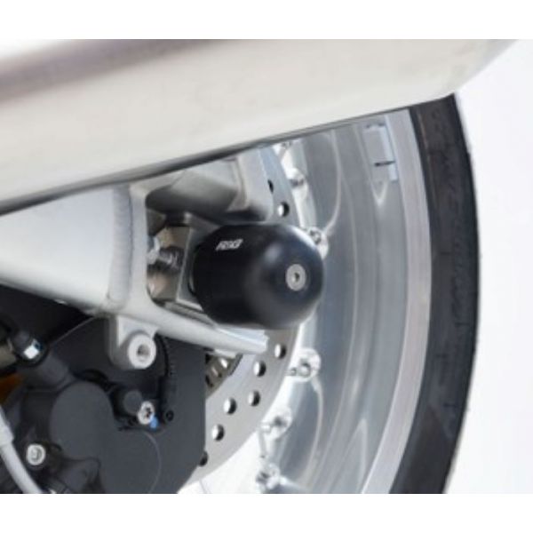 Protection axe de roue R&G Racing Protection bras oscillant Triumph Street Twin/Scrambler/Thruxton (16-21)