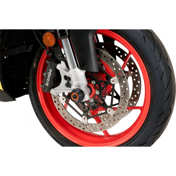 Protection axe de roue Puig Protection fourche PHB19 Aprilia RS660/Tuono 660 (21-22)