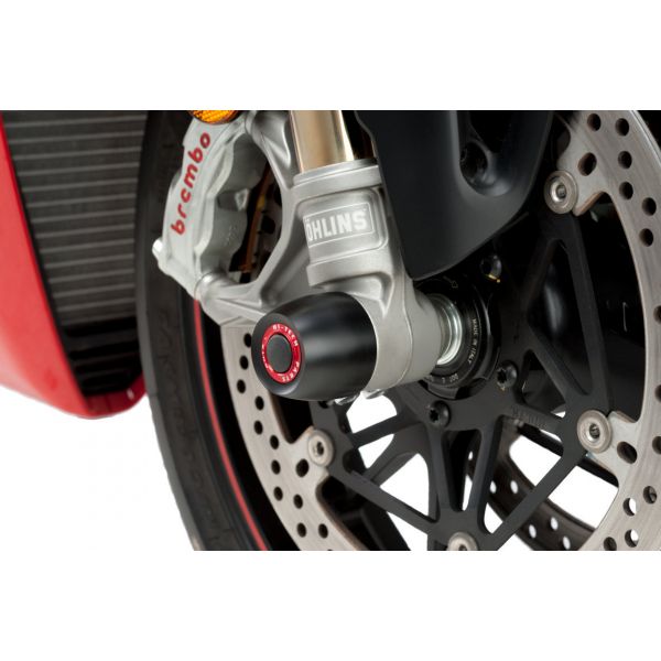 Protection axe de roue Puig Protection fourche PHB19 Ducati Panigale V4/V4S (18-22)