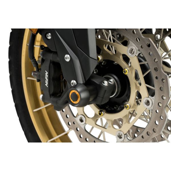 Protection axe de roue Puig Protection fourche PHB19 Honda CRF1100L Africa Twin (20-22)