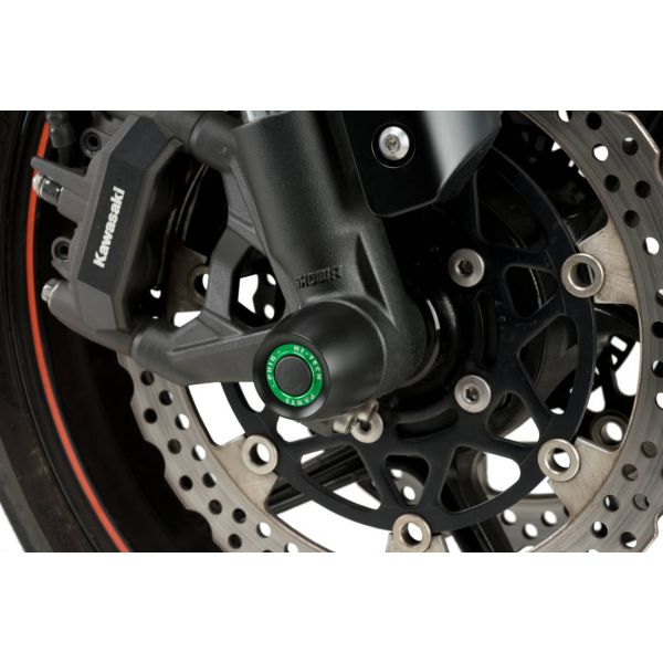 Protection axe de roue Puig Protection fourche PHB19 Kawasaki Ninja 650/Z650/Z1000 (17-19)