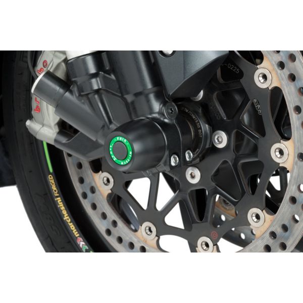Protection axe de roue Puig Protection fourche PHB19 Kawasaki ZX-10R/RR/SE (16-22)