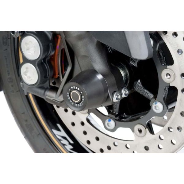 Protection axe de roue Puig Protection fourche Racing Kawasaki ZX-10R (11-15)
