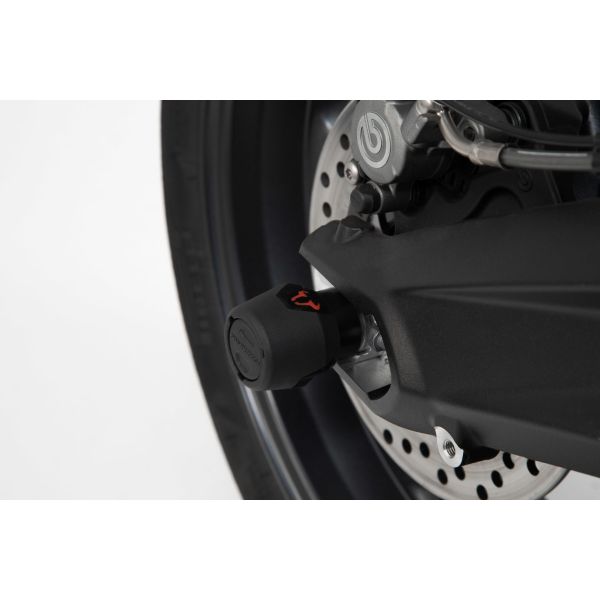 SW-MOTECH Roulettes de bras oscillant Ducati Monster/Multistrada/Panigale (14-24)